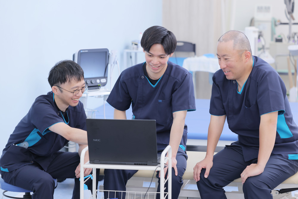 理学療法士の教育風景