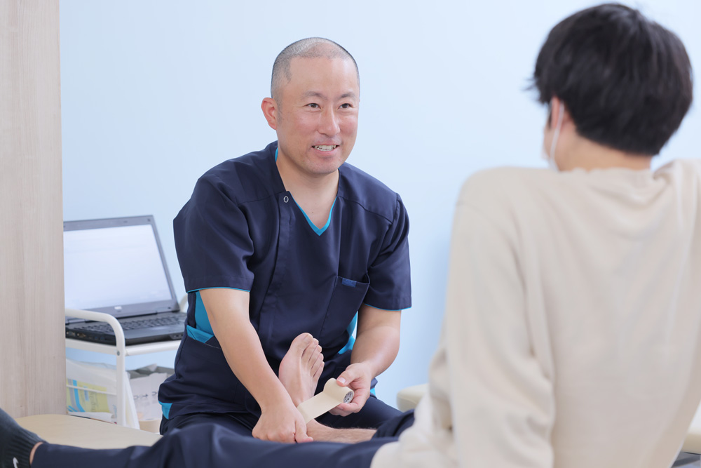 理学療法士仕事風景